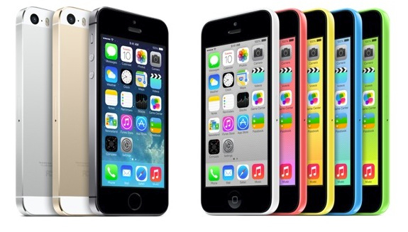 iPhone 5S a 5C