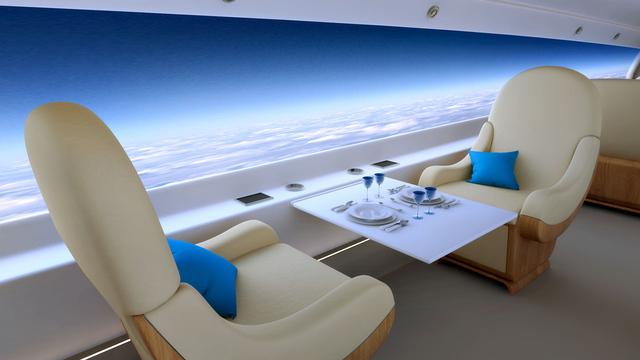 Výrobce letadel Spike Aerospace nahrazuje okna obrazovkami